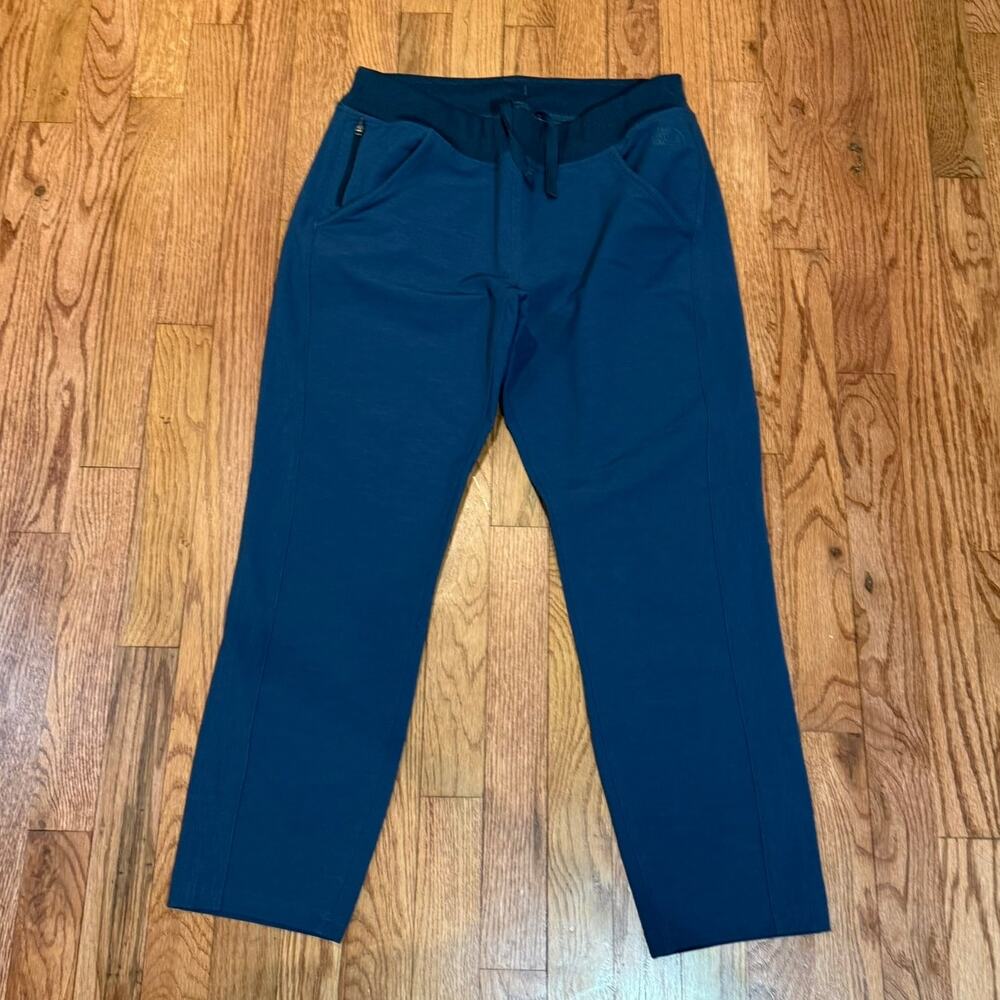 The North Face Womens Blue Jogger Sweatpants Drawstring Size M